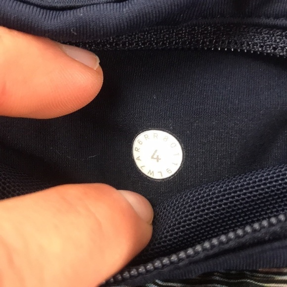 Lululemon Speed Up Short *2.5" Interconnect Blue Multi / True Navy - Picture 3 of 5